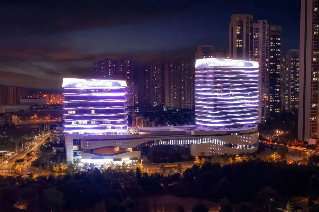 用燈光打造海浪風帆，邀您共賞寧德市夜景新地標