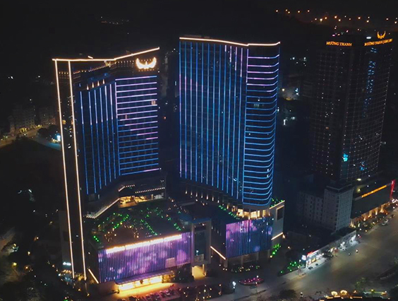 北緯20度的海濱燈光，越南Muong Thanh Ha Long Centre