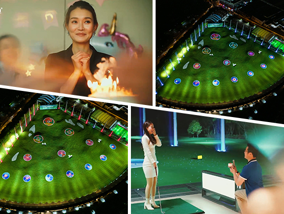GOLF+無限玩法！高爾夫智能燈光互動(dòng)控制系統(tǒng)等您來體驗(yàn)